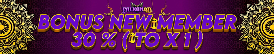 NEW MEMBER 30% TO X 1 FALKON4D